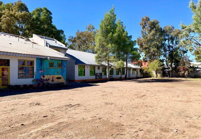 El jardín que se quedó sin juegos y lanzó una campaña para tener un patio feliz