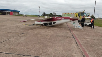 flybondi produjo el vuelco de una avioneta en corrientes flybondi produjo el vuelco de una avioneta en corrientes