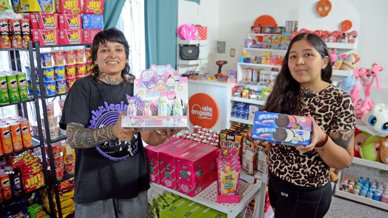 De fans de Naruto a emprendedoras: la historia de amor detrás de las golosinas más raras del mundo en Neuquén