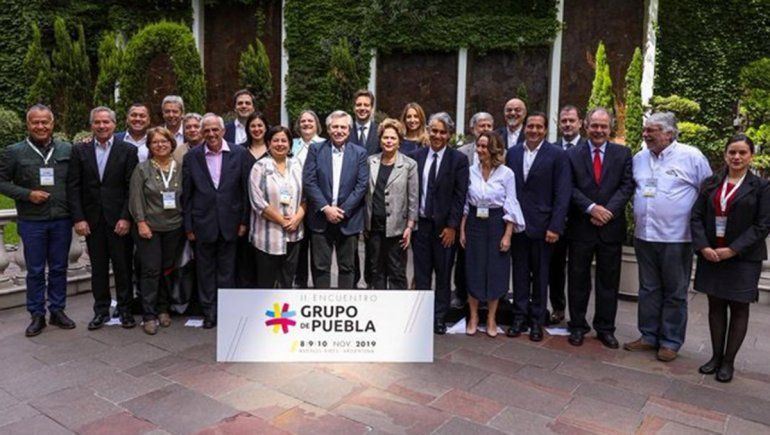 Alberto Fernández celebró libertad de Lula y encabezó la reunión del grupo Puebla