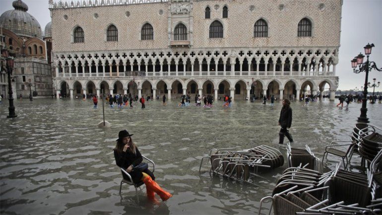 El 80% de Venecia está bajo el agua y hablan de una devastación apocalíptica