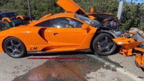 Ex piloto de Fórmula 1 destrozó un auto valuado en un millón de euros