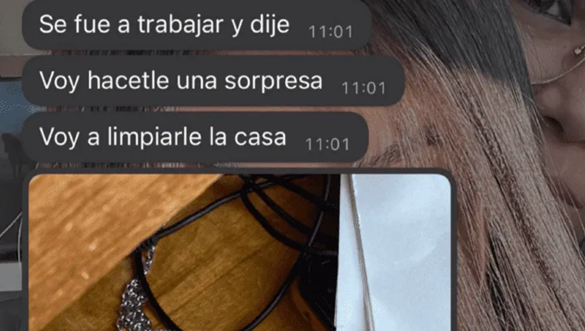 Quiso sorprender a su novio y lo que descubrió se hizo viral