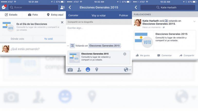Facebook tendrá un botón para notificar el voto