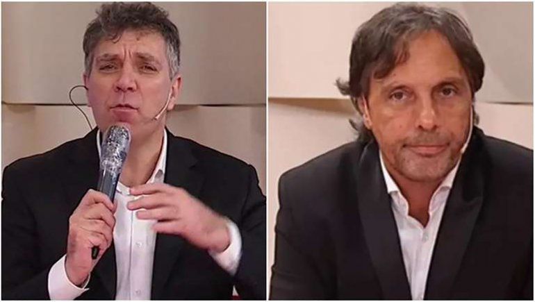 Fuerte cruce entre Gustavo López y Leo Gentili por el VAR