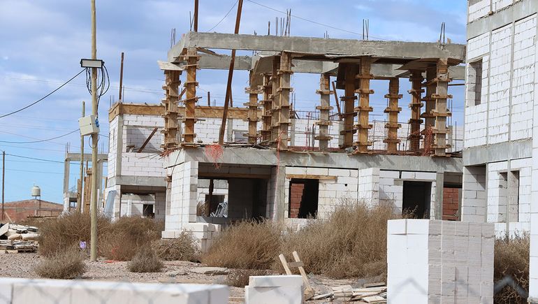 Las viviendas del barrio Procrear II Las viviendas del barrio Procrear II