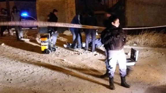 El barrio Zani estuvo convulsionado la noche del sábado por la presencia policial. Lucas Gutiérrez, la víctima.&nbsp;