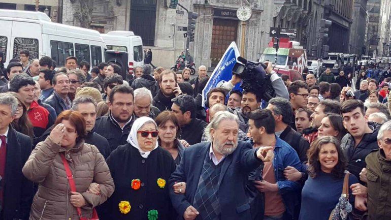 Bonafini repudió la presencia de Obama en el Parque de la Memoria