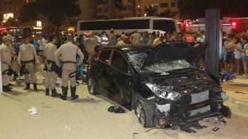perdio el control de su auto: mato a una beba e hirio a 15 personas perdio el control de su auto: mato a una beba e hirio a 15 personas
