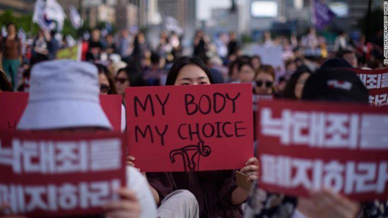 En Corea del Sur, prohibir el aborto es inconstitucional