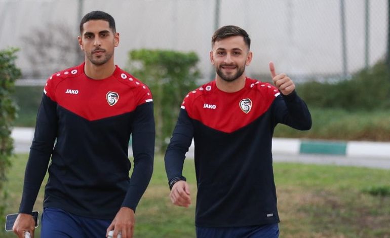 Pablo Sabbag es colombiano y en la foto sale junto al argentino Jalil Elías