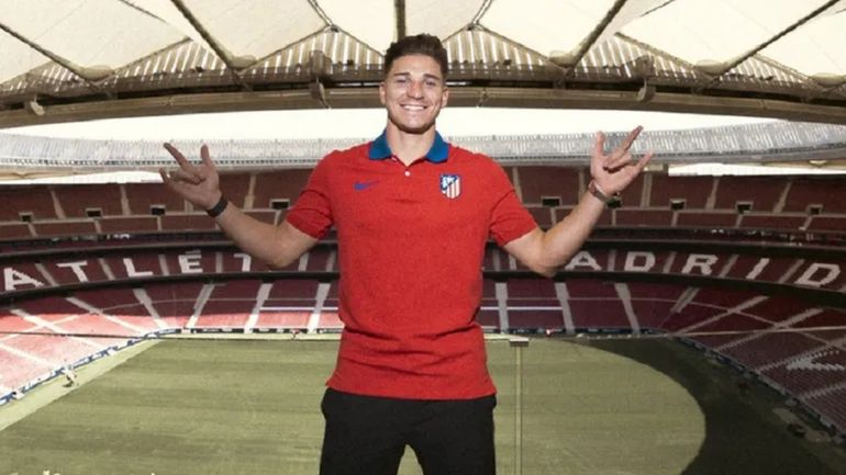 Julián Álvarez llegó para ser la estrella del Atlético de Madrid Julián Álvarez llegó para ser la estrella del Atlético de Madrid