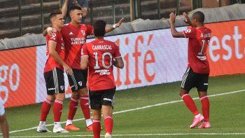 FESTEJO DE Gol River Platense