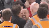El Cholo Simeone discutió con un hincha.