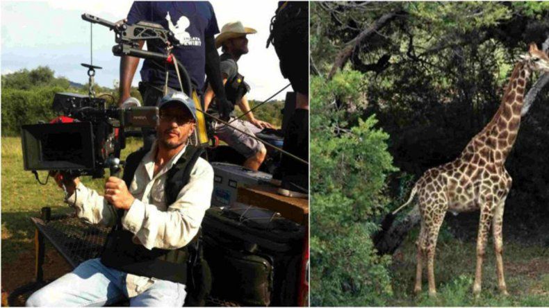 Carlos Carvalho, de 47 años, estaba haciendo primeros planos de las patas.