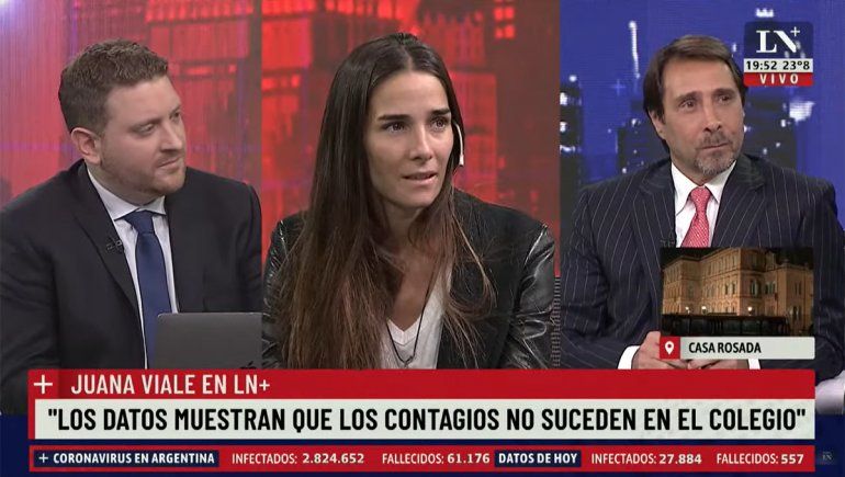 La frase de Juana Viale en el Pase que desató críticas, burlas y memes en Twitter