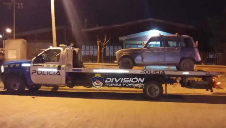 Agarraron a un borracho zigzagueando por las calles del San Lorenzo
