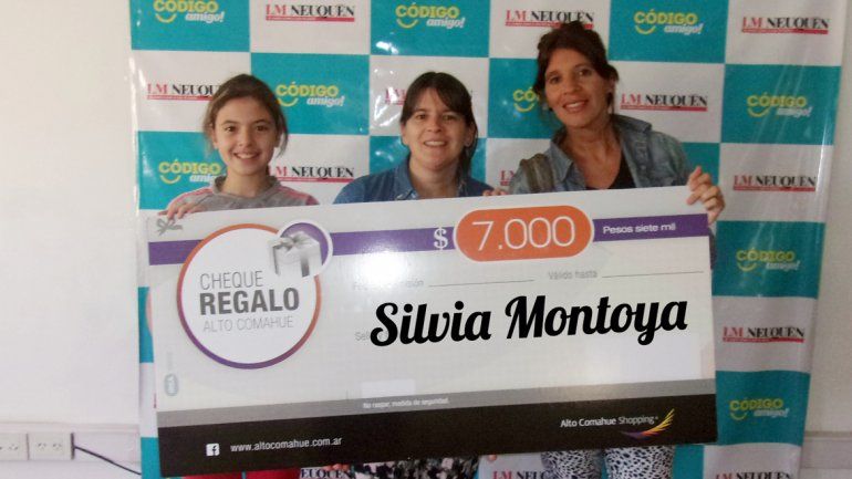 Silvana y Silvia ya tienen sus 7 mil pesos para comprar en el Alto Comahue