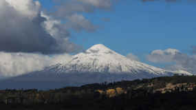 El volcán Villarrica se encuentra en la frontera entre Neuquén y Chile. | LM Neuquen El volcán Villarrica se encuentra en la frontera entre Neuquén y Chile.