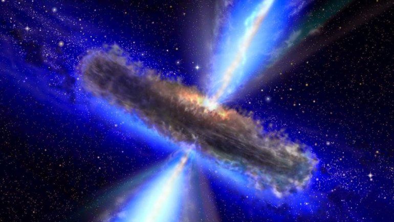 Los dos cúmulos están formados por cientos de galaxias individuales