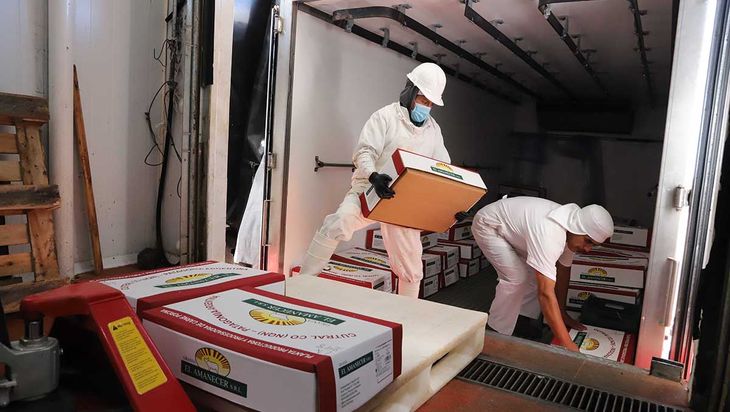 Control total: La empresa integra toda la cadena, desde la cría y el engorde hasta la distribución directa a supermercados. Control total: La empresa integra toda la cadena, desde la cría y el engorde hasta la distribución directa a supermercados.