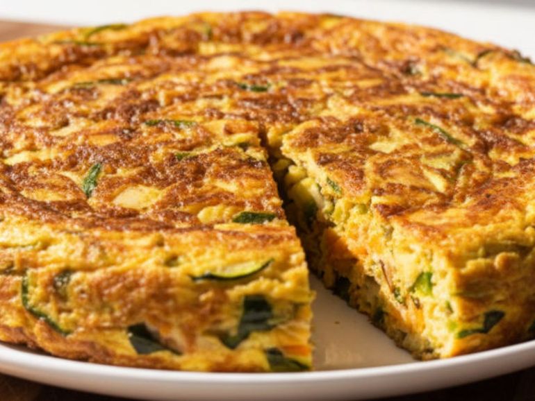 Una receta para tener en cuenta. Tortilla de verduras Una receta para tener en cuenta. Tortilla de verduras