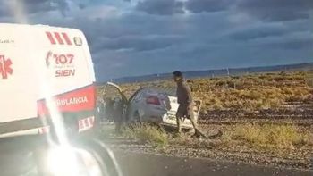 El siniestro ocurrió esta tarde en cercanías a Zapala. El siniestro ocurrió esta tarde en cercanías a Zapala.