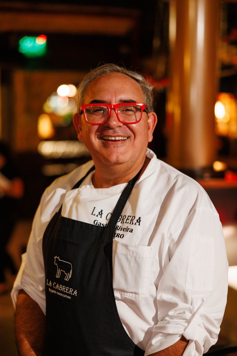 Gaston Riveira, alma mater de La Cabrera y un experto de la carne argentina.