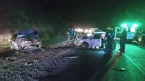 El fatal accidente en ruta 7, a la altura de Tratrayén
