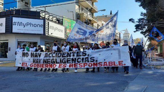 Aguada San Roque: con masiva marcha