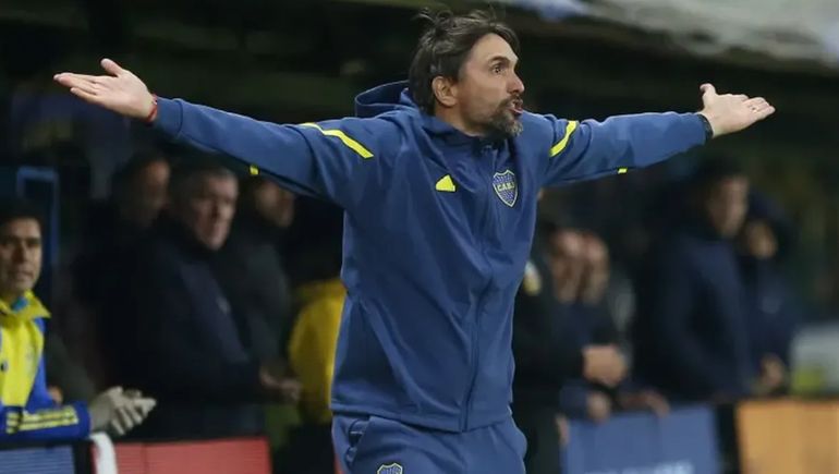 El DT Diego Martínez contó cómo fue su charla con Darío Benedetto tras dejarlo fuera de Boca