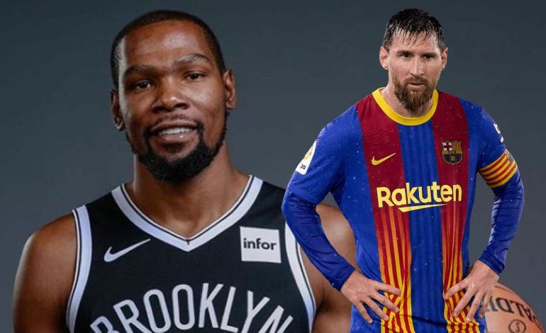 La extraña reacción de Kevin Durant y una gloria de la NBA por lo que cobra Messi