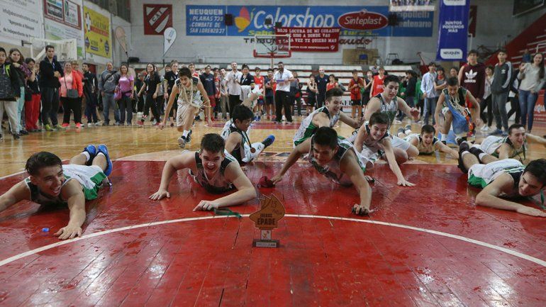 ¡Somos campeones otra vez!: fiesta en los Epade