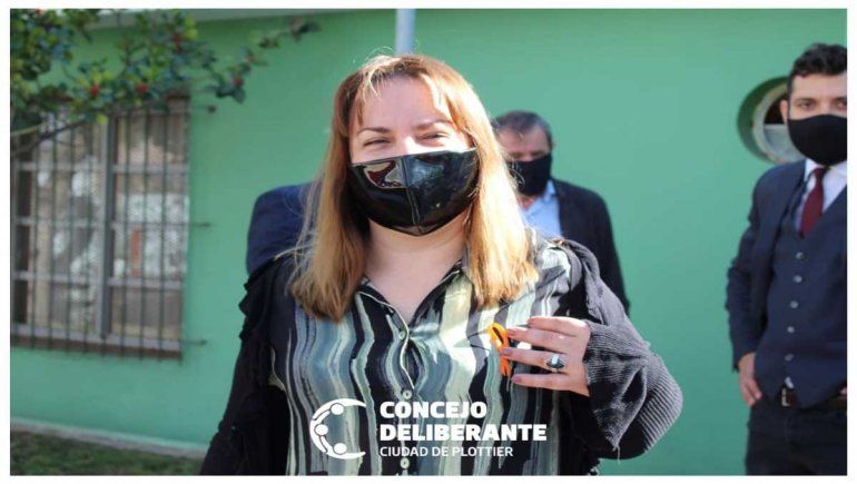 La concejala de Plottier Elizabeth Dziadek superó el Covid tras 9 días internada.