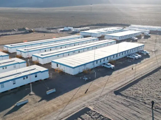 Vista aérea del proyecto Rincón: inversión extranjera clave en la Puna salteña.