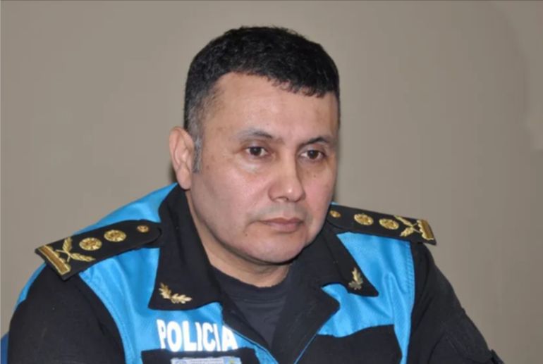 El comisario Lucas Cocha. El comisario Lucas Cocha.