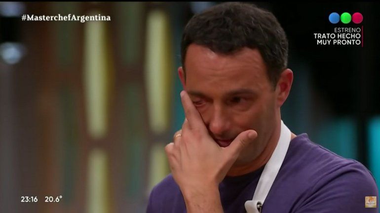MasterChef: Fernando Carlos se quebró y lloró por la devolución del jurado