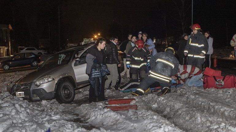 Dos heridos tras protagonizar un choque frontal en la Ruta 40