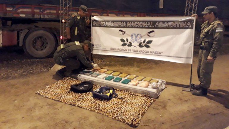 Dan con 21 kilos de cocaína que venían a Vaca Muerta