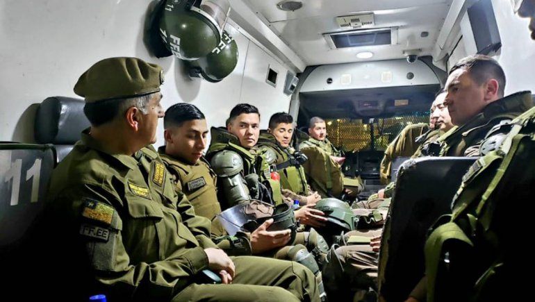 Para el jefe de Carabineros, hubo errores aceptables