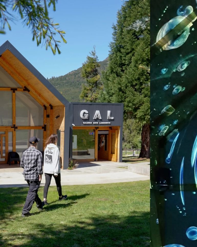 La galería de arte inmersiva está a la salida del laberinto de cipreses, y este año tendrá una expo dedicada al agua. La galería de arte inmersiva está a la salida del laberinto de cipreses, y este año tendrá una expo dedicada al agua. 