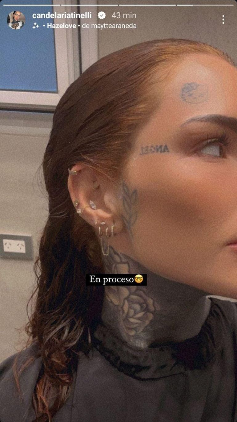 Cande Tinelli y su cambio de look. Cande Tinelli y su cambio de look. 