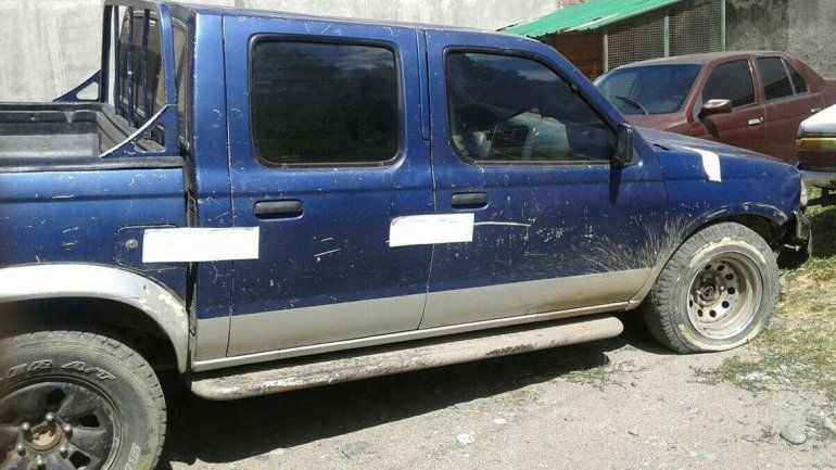 La camioneta quedó secuestrada en la Comisaría 23 de San Martín.