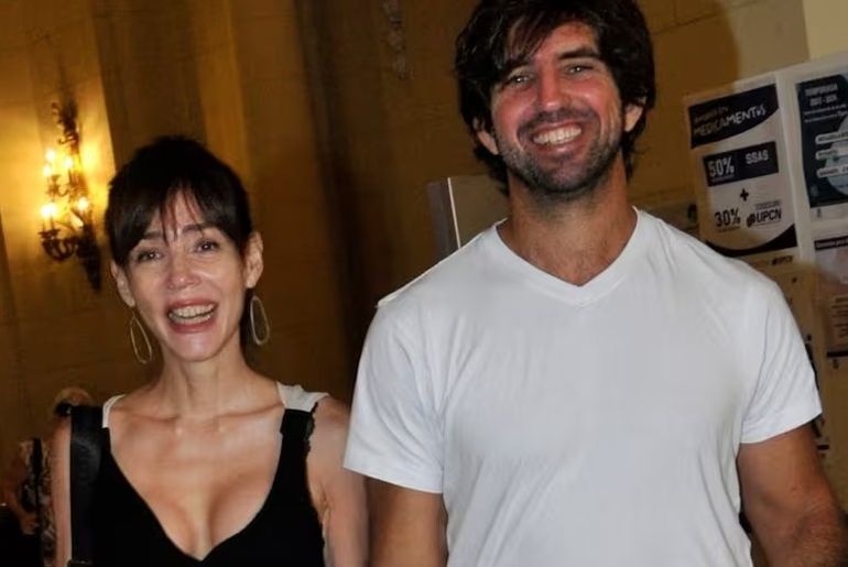 Paola Krum y su novio, felices con el amor que los une. Paola Krum y su novio, felices con el amor que los une.