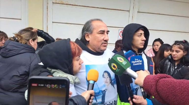 Jorge Matullich, el padre de Brianna, habló con medios locales antes de escuchar el histórico fallo de la Justicia de Santa Cruz. Jorge Matullich, el padre de Brianna, habló con medios locales antes de escuchar el histórico fallo de la Justicia de Santa Cruz.