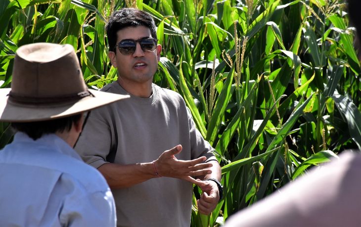 Nicolás García, uno de los impulsores de este imponente emprendimiento. Nicolás García, uno de los impulsores de este imponente emprendimiento.