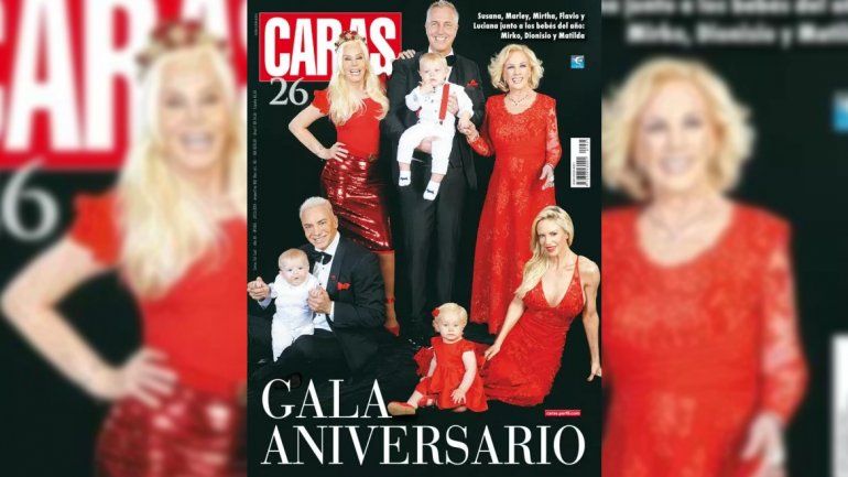 Rial recargado: destrozó la tapa de Caras en la que aparecen Susana y Mirtha