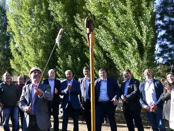 aniversario de villa del nahueve: inauguraron la obra de gas para 250 familias