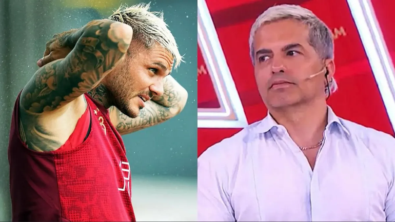 Ángel de Brito contó quién fue la periodista que le envió fotos hot a Mauro Icardi