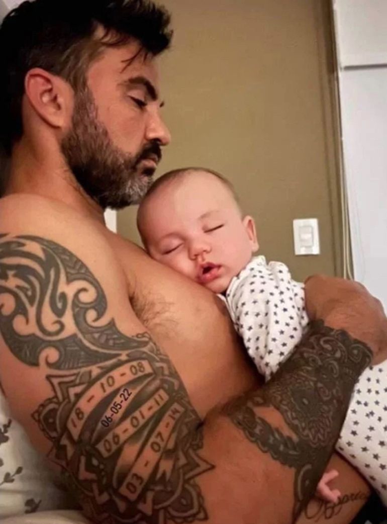 Así debería lucir el brazo de Cubero por pedido de Mica Viciconte.